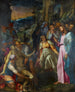 La résurrection de Lazare - Giovanni Girolamo Muziano — näkymä teoksesta