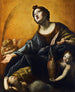Sainte Praxède - Giovanni Lanfranco — näkymä teoksesta