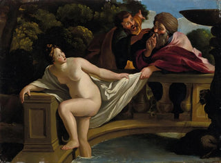 Susanne et les vieillards - Giovanni Lanfranco — näkymä teoksesta