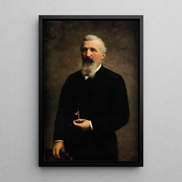 Miehen muotokuva - Giovanni Maria Rastellini — kehystetty taideteos seinällä