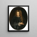 Portrait of a gentleman - Giovanni Maria delle Piane — kehystetty taideteos seinällä