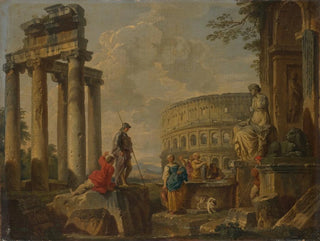 Giovanni Paolo Panini - The Coliseum amongst Roman Ruins.webp
