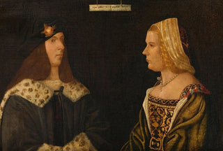 Giovanni Paolo d Agostino - Double Portrait of a Young Man and Young Woman.webp