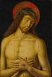 Le Christ en homme de douleurs - Giovanni Santi — näkymä teoksesta