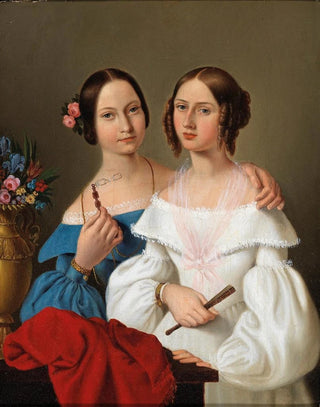 Giovanni Schiavoni - Portrait der Schwestern Luschin.webp