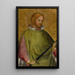 Saint Martin tenant son épée - Giovanni di Bartolomeo Cristiani — kehystetty taideteos seinällä