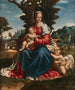 La Vierge à l’Enfant avec saint Jean - Baptiste dans un paysage - Girolamo Alibrandi — näkymä teoksesta