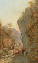 Berger avec troupeau de moutons - Girolamo Gianni — näkymä teoksesta