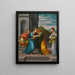 La Visitation - Girolamo Marchesi — kehystetty taideteos seinällä