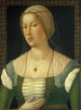 Portrait d'une jeune femme - Girolamo di Benvenuto — näkymä teoksesta