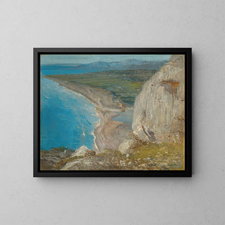 Giulio Aristide Sartorio - The coast of Lebanon.webp