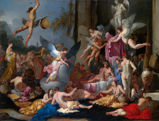 Le Royaume d'Hypnos - Giulio Carpioni — näkymä teoksesta