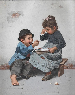 Giulio del Torre - A Bowl With Porridge.webp