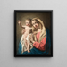 Vierge à l'Enfant - Giuseppe Angeli — kehystetty taideteos seinällä