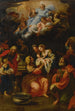 Neitsyt Marian syntymä - Giuseppe Bartolomeo Chiari — näkymä teoksesta