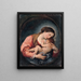 La Vierge à l'Enfant - Giuseppe Bonati — kehystetty taideteos seinällä