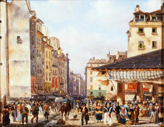 Les Halles - Giuseppe Canella — näkymä teoksesta