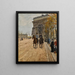 L'Arc de Triomphe Paris - Giuseppe De Nittis — kehystetty taideteos seinällä