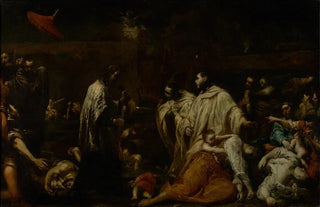 Giuseppe Maria Crespi - Blessed Bernard Tolomei Interceding for the Cessation of the Plague in Siena.webp