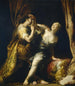 Tarquin ja Lucrèce - Giuseppe Maria Crespi — näkymä teoksesta
