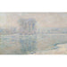Maalauksen jäljennös Glaçons, Effet Blanc - Claude Monet