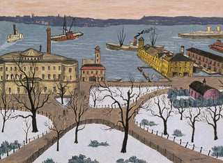 Parc Battery - Glenn O. Coleman — näkymä teoksesta