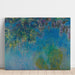 Maalauksen jäljennös Glycine - Claude Monet