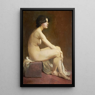 Glyn Warren Philpot - Portrait Of A Female Nude.webp