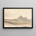 Copacabana Marian kirkon maalaus Bolivian - Godfrey Thomas Vigne — kehystetty taideteos seinällä