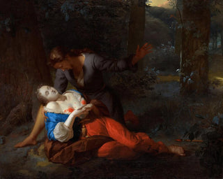 Céphale et Procris - Godfried Schalcken — näkymä teoksesta