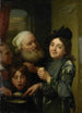 Jokaisella oma makunsa - Godfried Schalcken — näkymä teoksesta