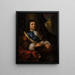 Johan de Bruin 1678-1746 - Godfried Schalcken — kehystetty taideteos seinällä