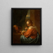La Sainte Famille - Godfried Schalcken — kehystetty taideteos seinällä