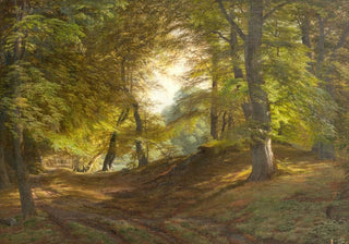 Godtfred Rump - A Wood near Frederiksborg Castle.webp