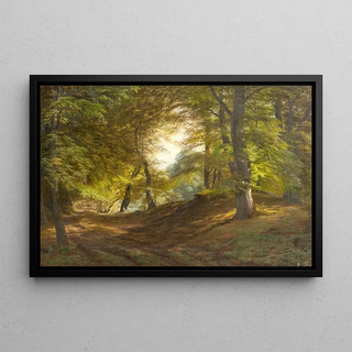 Godtfred Rump - A Wood near Frederiksborg Castle.webp