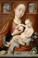 Imettäjä Neitsyt - Goossen van der Weyden — näkymä teoksesta