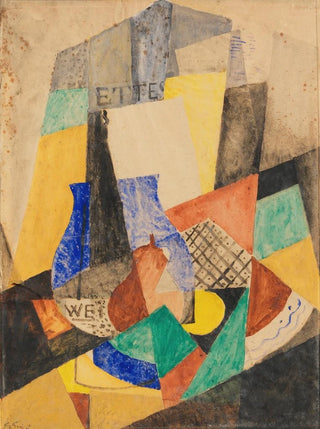Gottfried Graf - Kubistisches Stillleben.webp