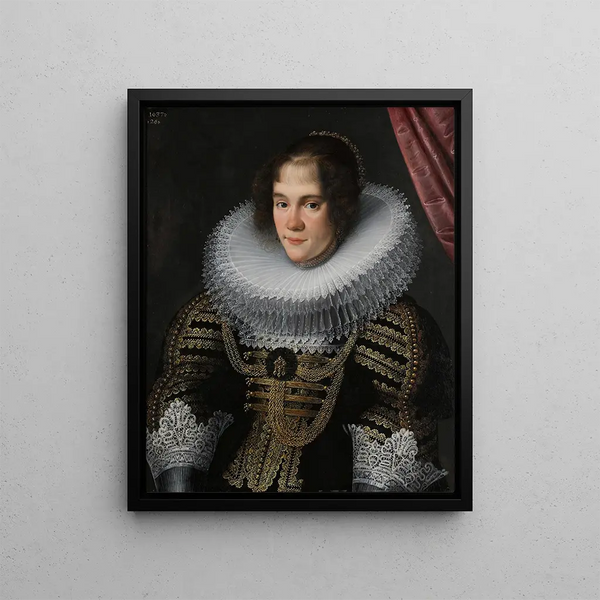 Gottfried Von Wedig - Portrait Of A Lady Aged 26.webp