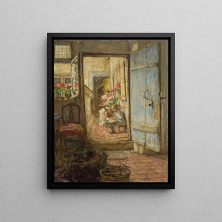 Gotthardt Kuehl - Blue door.webp