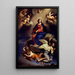 Neitsyen taivaaseenastuminen - Guercino — kehystetty taideteos seinällä