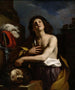 Guercino Davidin maalaus Goliathin päällä — näkymä teoksesta