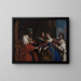 Esther devant Assuérus - Guercino — kehystetty taideteos seinällä