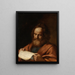 Saint Luc - Guercino — kehystetty taideteos seinällä