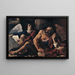 Saint Matthäus ja enkeli - Guercino — kehystetty taideteos seinällä