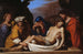 La Mise au tombeau - Guercino — näkymä teoksesta