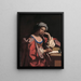 La Sibylle persane - Guercino — kehystetty taideteos seinällä
