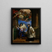 La vocation de saint Louis de Gonzague - Guercino — kehystetty taideteos seinällä