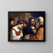 La femme adultère - Guercino — kehystetty taideteos seinällä