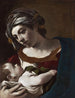Vierge à l'Enfant - Guercino — näkymä teoksesta