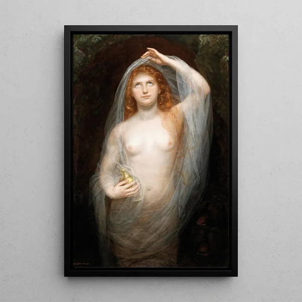 Eurydice - Guido Philipp Schmitt — kehystetty taideteos seinällä